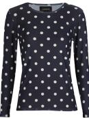 Libertè Essentiel - Libertè Essentiel mesh blå Bluse