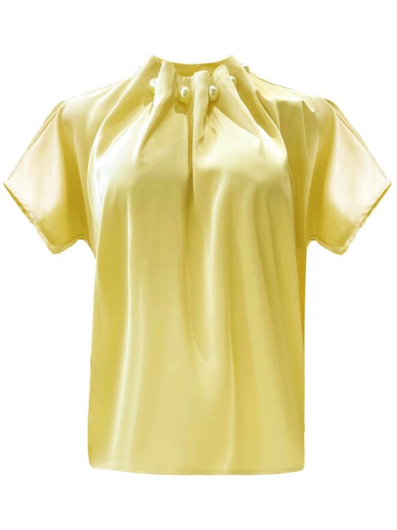 Libertè Essentiel - Libertè Essentiel Pip gul bluse