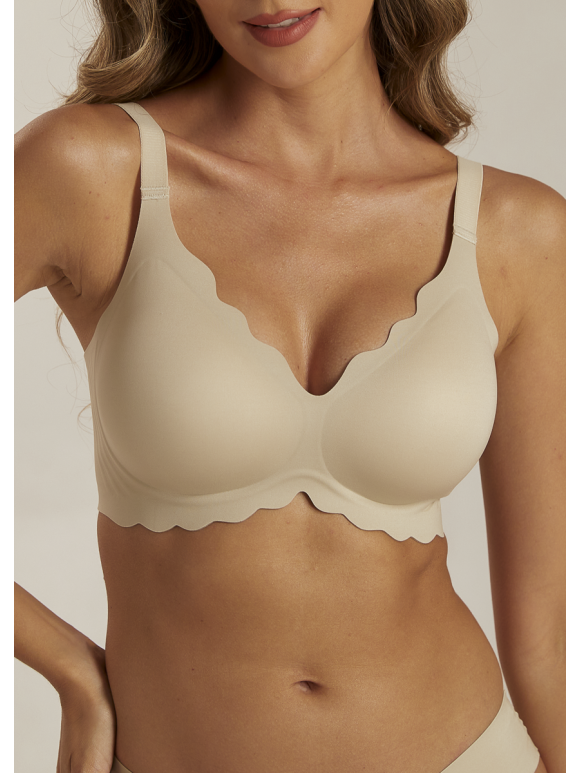 Femifemme - Femifemme 6001 sand bh uden bøjle Femifemme - Femifemme 6001 sand bh uden bøjle