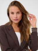 closeup af Kaffe Kinnie brun Blazer