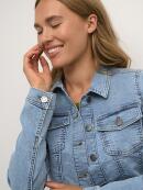 Kaffe - Kaffe Vicky lys denim jakke