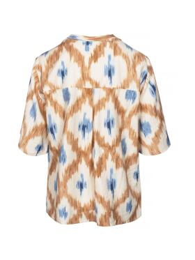 One Two Luxzuz Josiana lyseblå skjorte bluse
