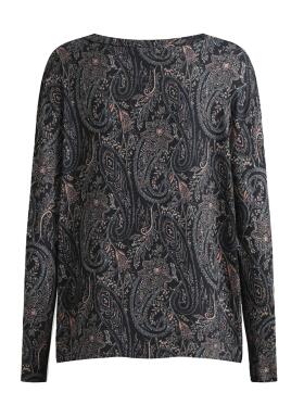Libertè Alma blå paisley Bluse