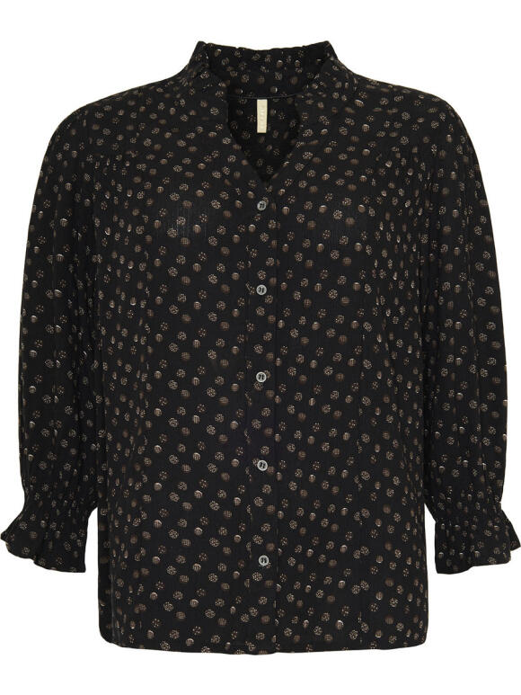 Ofelia - Ofelia Lou sort Skjorte/bluse