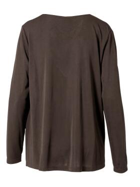 Nü Denmark Ditte brun bluse Nü Denmark Ditte brun bluse