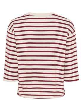 Marta Du Chateau Brooklyn bordeaux bluse