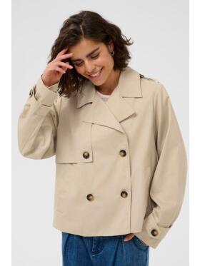 Kaffe Patricia sand trenchcoat