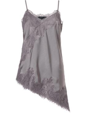 One Two Luxzuz Lennie mørk grå Top