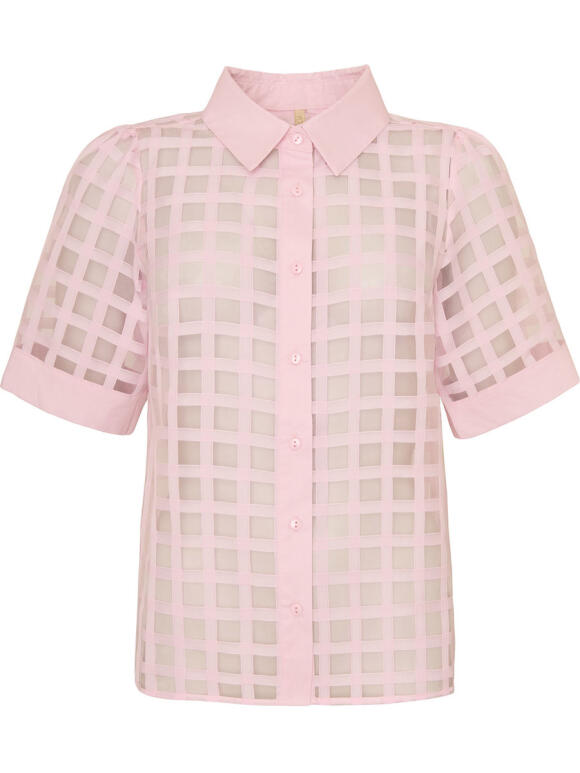 Ofelia - Ofelia Kaja lyserød skjorte