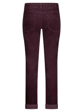 Red Button Tessy aubergine bukser bagfra