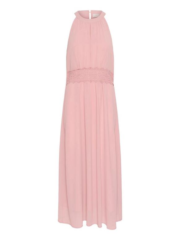 Kaffe - Kaffe Belle rosa kjole