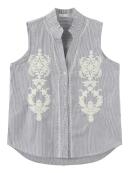 One Two Luxzuz - One Two Luxzuz Aleksandrine marine top