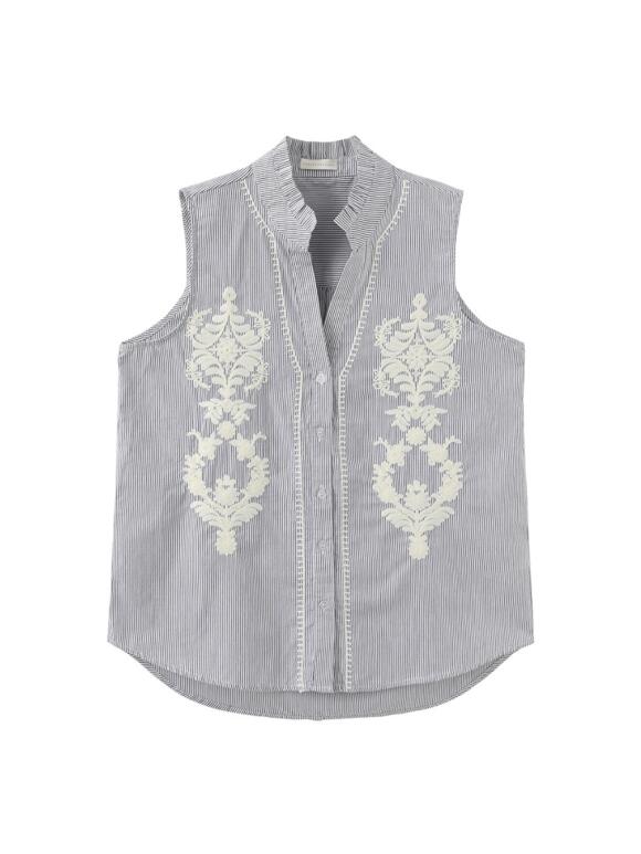 One Two Luxzuz - One Two Luxzuz Aleksandrine marine top