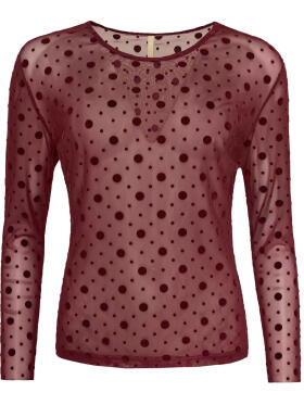 Ofelia Gitte bordeaux Bluse Ofelia Gitte bordeaux Bluse