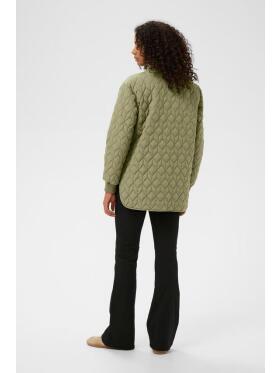 Kaffe Leila army quiltet Jakke