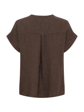 Marta Du Chateau Bellisima brun Bluse Marta Du Chateau Bellisima brun Bluse
