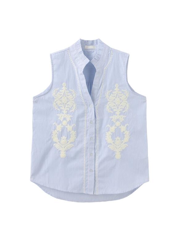 One Two Luxzuz - One Two Luxzuz Aleksandrine lyseblå top