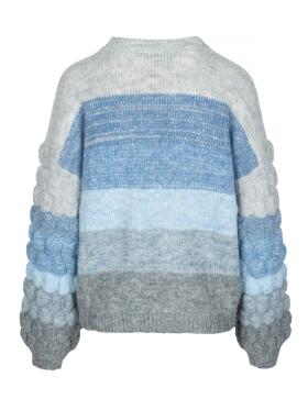 Camma strik Cashmere Blue fra One Two Luxzuz bagfra