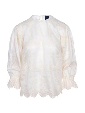 One Two Luxzuz - One Two Luxzuz Saskia offwhite Bluse