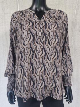 Vanting 9699 granit Skjorte bluse