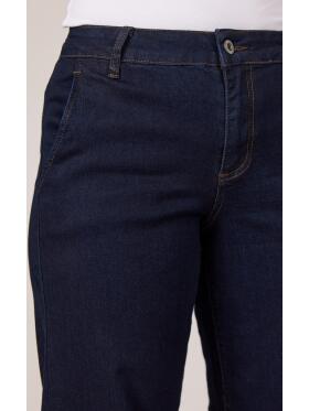 Marc Lauge mørk blå denim Chino jeans