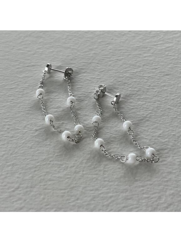 Three M - Three M 2402 sølvfarvet Ørering