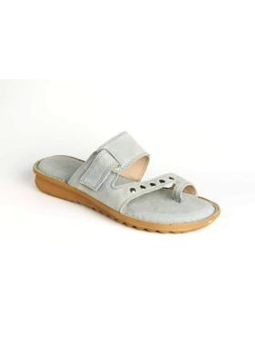 Relax shoe - Relaxshoe lyseblå ruskinds sandal