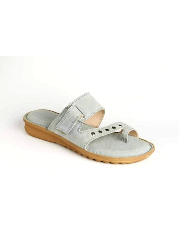 Relax shoe - Relaxshoe lyseblå ruskinds sandal