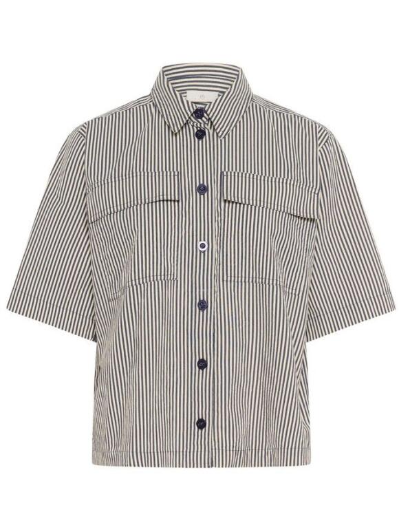 Kaffe - Kaffe Naya blå Skjorte Kaffe - Kaffe Naya blå Skjorte