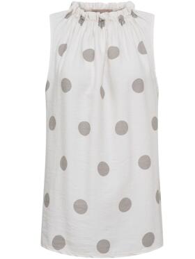 Marta Du Chateau Lucinda beige top