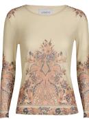 Libertè Essentiel - Libertè 22065 creme mesh Bluse