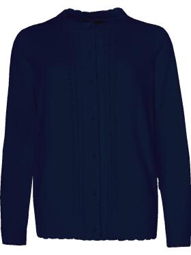Ofelia - Ofelia Tulle marine blå cardigan