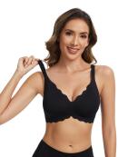 Femifemme - Femifemme 6001 sort BH uden bøjle Femifemme - Femifemme 6001 sort BH uden bøjle