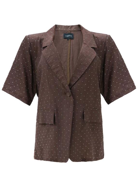 Libertè Essentiel - Libertè Essentiel Simi brun Jakke Libertè Essentiel - Libertè Essentiel Simi brun Jakke