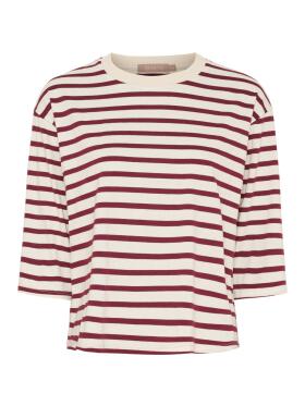 Marta Du Chateau Brooklyn bordeaux bluse