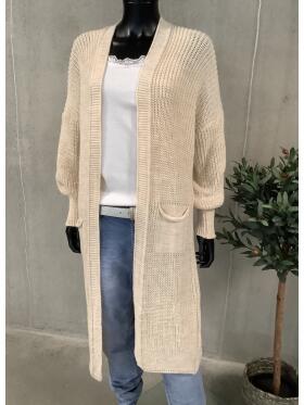 Vanting - Vanting 2031 lang sand Cardigan