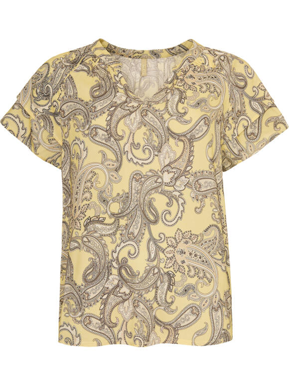 Ofelia - Ofelia Maja gul Bluse Ofelia - Ofelia Maja gul Bluse