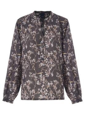 One Two Luxzuz Ansigna koksgrå skjorte