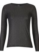 Libertè Essentiel - Libertè Sparkle sort mesh bluse Libertè Essentiel - Libertè Sparkle sort mesh bluse