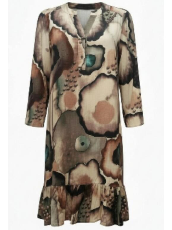 Vanting - Vanting 9818 grøn Kjole