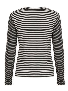 One Two Luxzuz Zegzag sort t-shirt