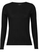 Libertè Essentiel - Libertè Essentiel sort 22134 mesh Bluse Libertè Essentiel - Libertè Essentiel sort 22134 mesh Bluse