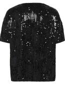 Kaffe - Kaffe Nicole sort Bluse