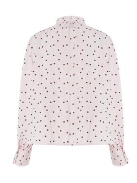 One Two Luxzuz Flow lyserød skjorte