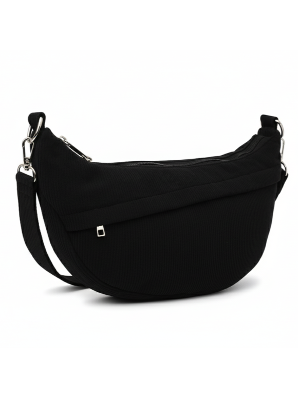 Lisbeth Merrild sort cross over bumbag