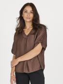 NÜ Denmark - Nü Denmark Cinda brun Bluse NÜ Denmark - Nü Denmark Cinda brun Bluse