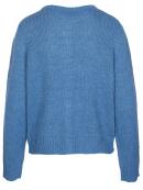 One Two Luxzuz Birgita cardigan i den blå farve Cashmere Blue 