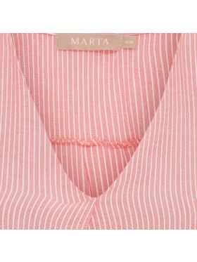 Marta Du Chateau Giorgia coral top