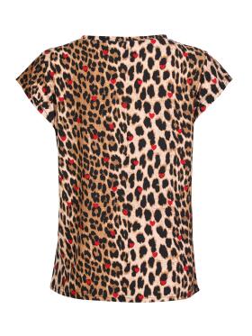 Libertè Alma rød leo t-shirt