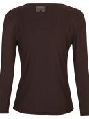 Libertè Essentiel - Libertè Essentiel brun mesh bluse Libertè Essentiel - Libertè Essentiel brun mesh bluse